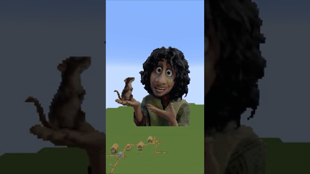 Minecraft Encanto: Who is Your Favorite? 🤔 #Shorts