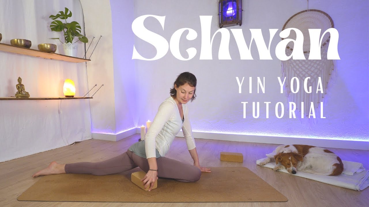 Yin Yoga Tutorial Schlafender Schwan