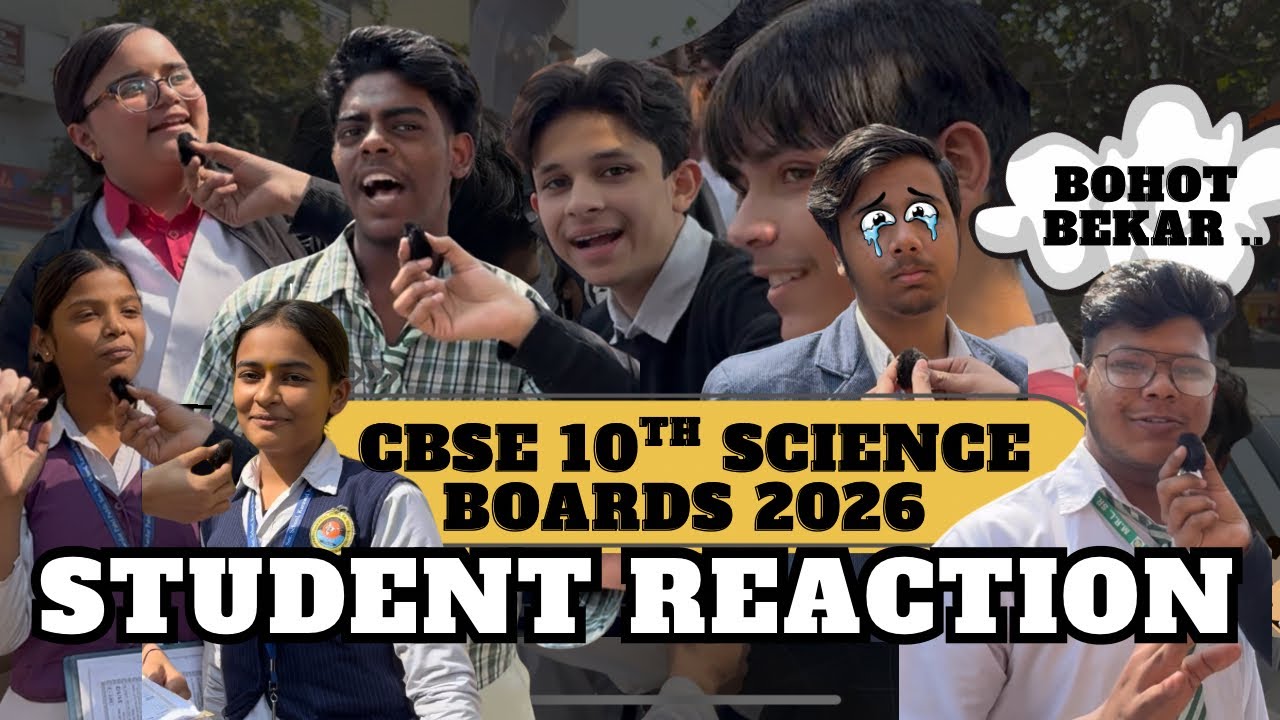 😨 Science Paper Expected Se Bilkul Different?! | Student Reaction 