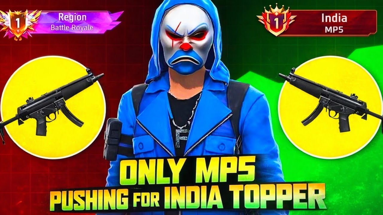 India top 1 MP5 🤯 pushing kaise karen 🔥 only 3 dinon mein ☠️