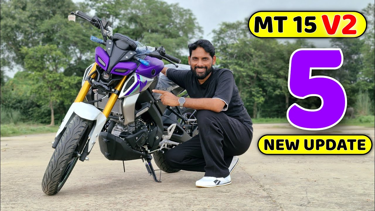 New Yamaha MT 15 V2 2025 model Launch With 5 Update Price Mileage All Features Review