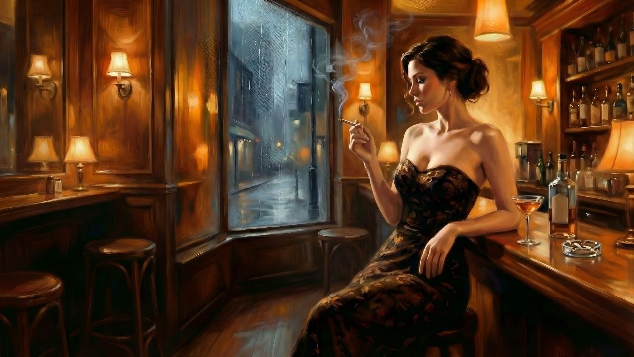 After Hours at the Smoky Bar | 1930s–1940s Vintage Jazz