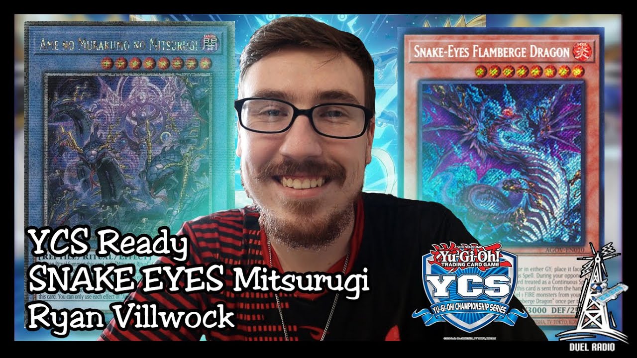 YCS READY SNAKE EYES MITSURUGI YuGiOh! Deck Profile - Ryan Villwock MAY 2025