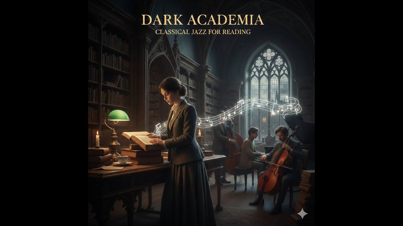 Dark Academia: Classical Jazz for Reading 📜 Deep Focus & Study Ambience (30 Min)