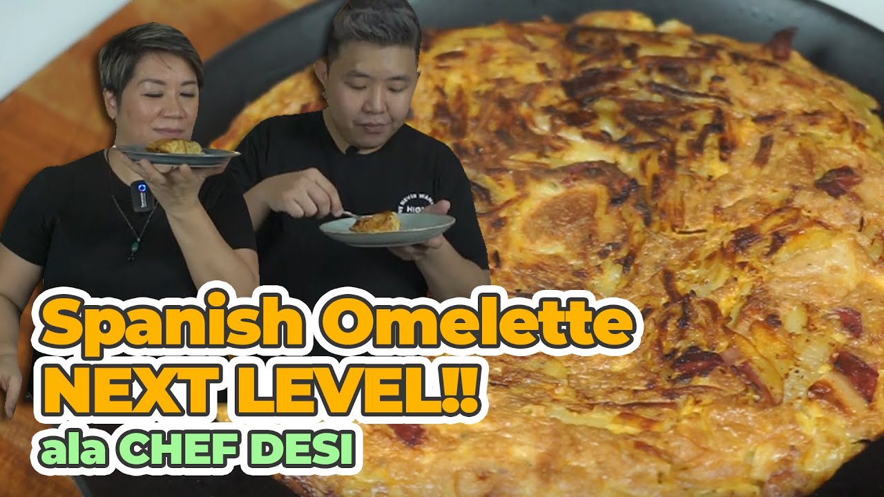 Spanish Omelette NEXT LEVEL Ala CHEF DESI winner MCI 2