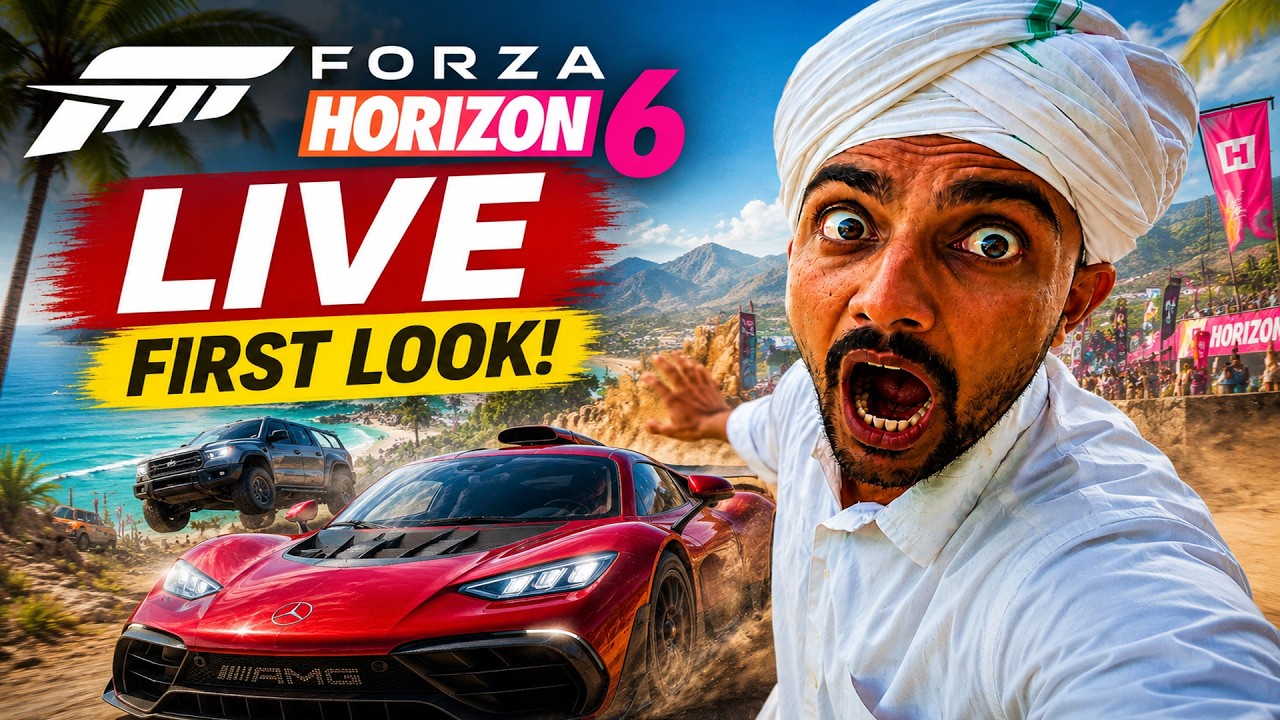 forza horizon 6 LIVE 🔴 Pagal Driver Hindi 😱 Gaming Fans Will REGRET Watching | Mr Mojila