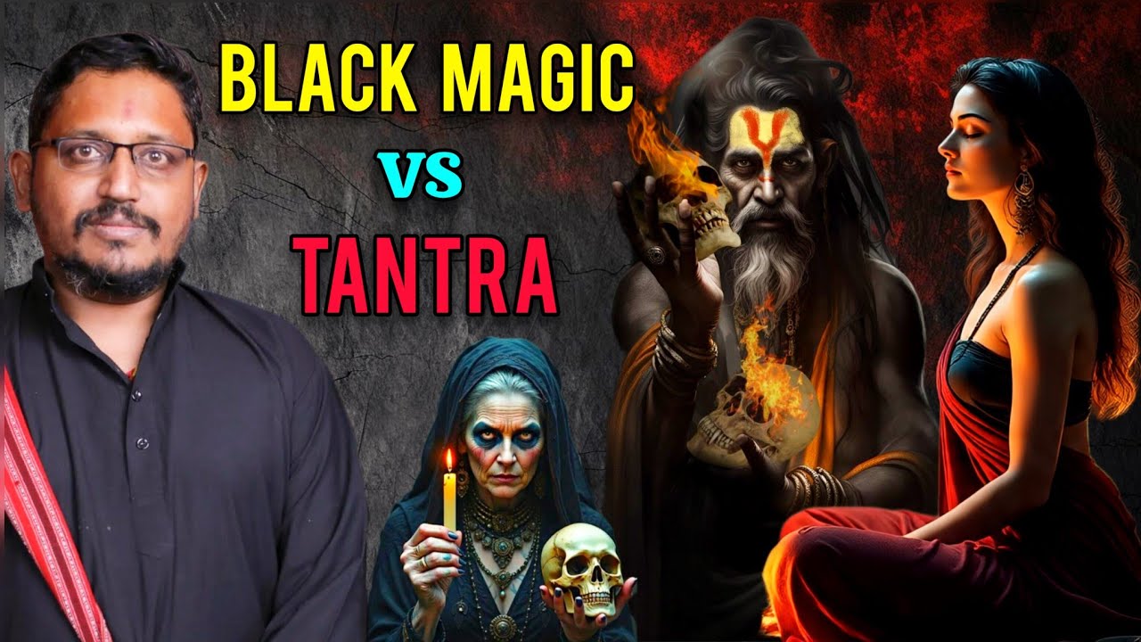 Key Differences Between Tantra and Black Magic❓ Explained by Rajarshi Nandy #tantra #blackmagic