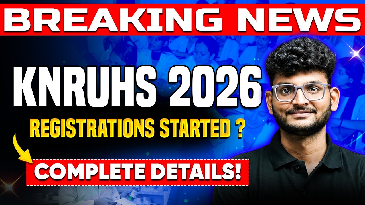KNRUHS NEET UG 2026 Counselling Prospectus Released 🚨 | Complete Analysis | Telugu