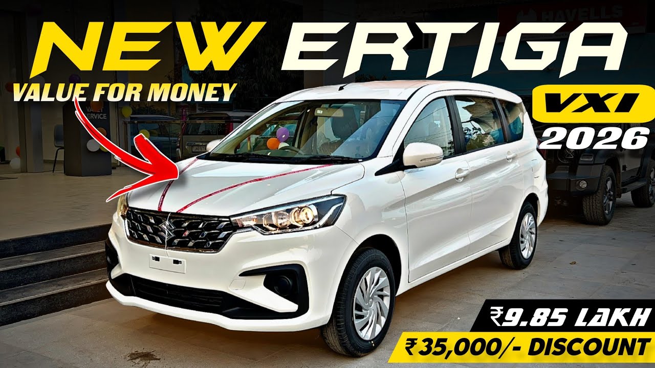 New Maruti Ertiga Vxi Variant Most VFM 2026🔥Features Mileage | Ertiga On Road Price Review |