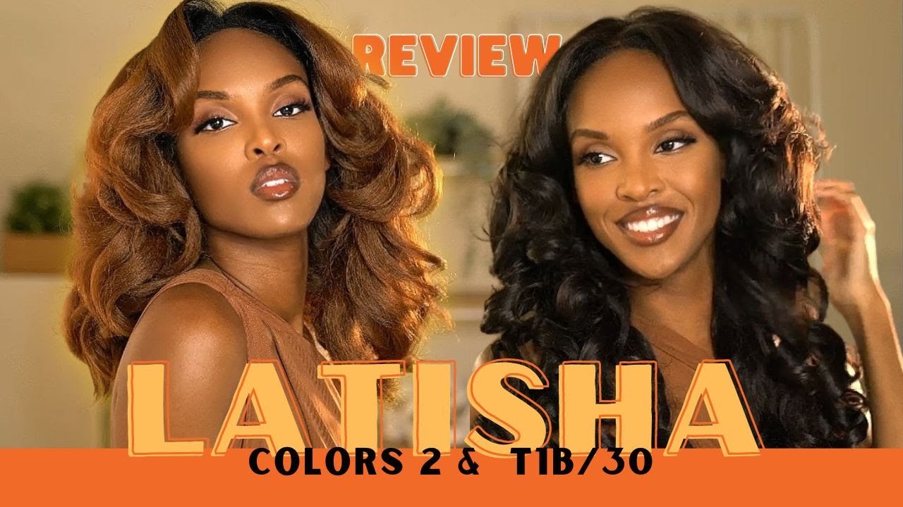 Trying on 2 Latisha Wigs | Colors 2 & T1/30