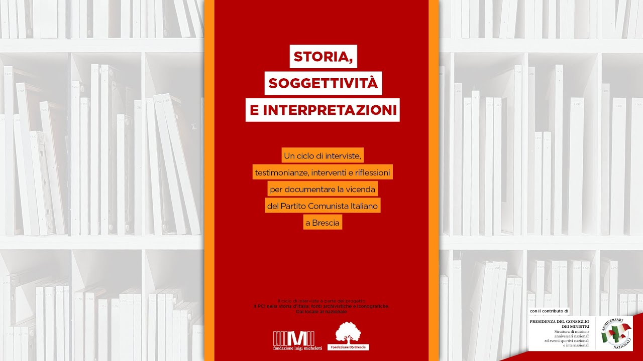 Giovanni Sciola e Paolo Pagani | Storia, soggettività e interpretazioni