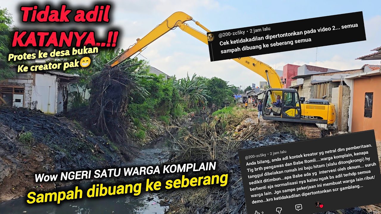 AKAR POHON KRAMAT KALI PONDOK UNGU DIANGKAT EXCAVATOR BABE RAMLI , NGERI❗️WARGA MULAI CEMBURU SOSIAL