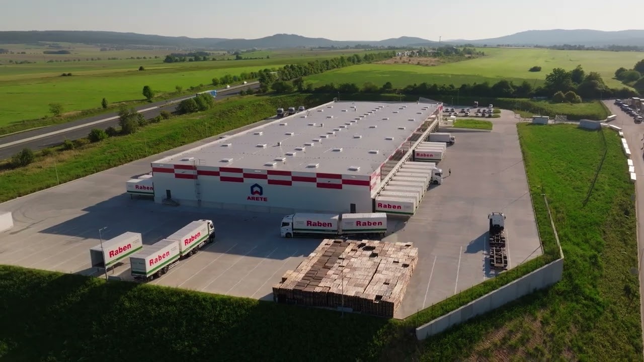 Tour around Raben Group Eurohub in Rokycany - Czechia || Raben Group 🚛