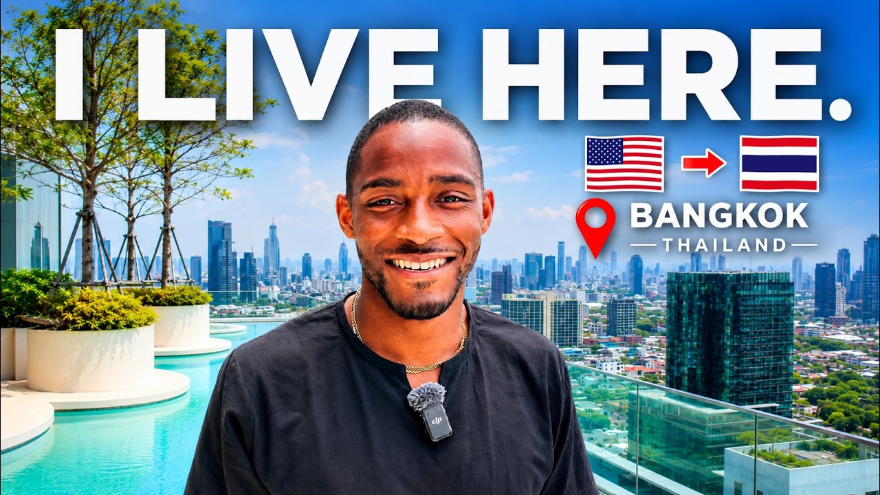 He Moved From Georgia To Bangkok Thailand | Inside His $700 Luxury Condo