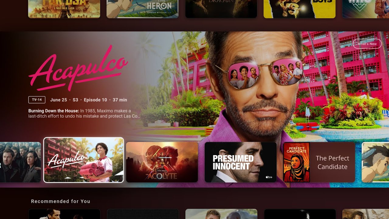 Dispatch Android TV Launcher - UI Walkthrough 2024