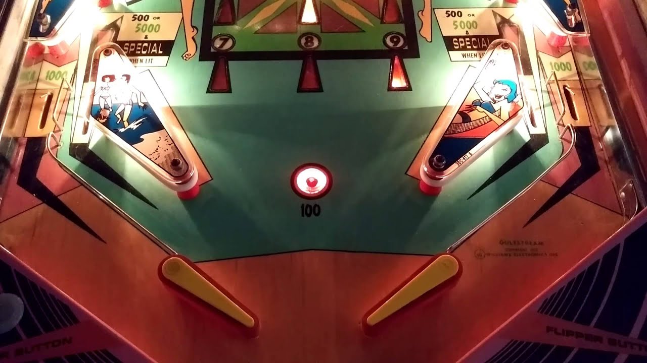 Williams Gulfstream pinball