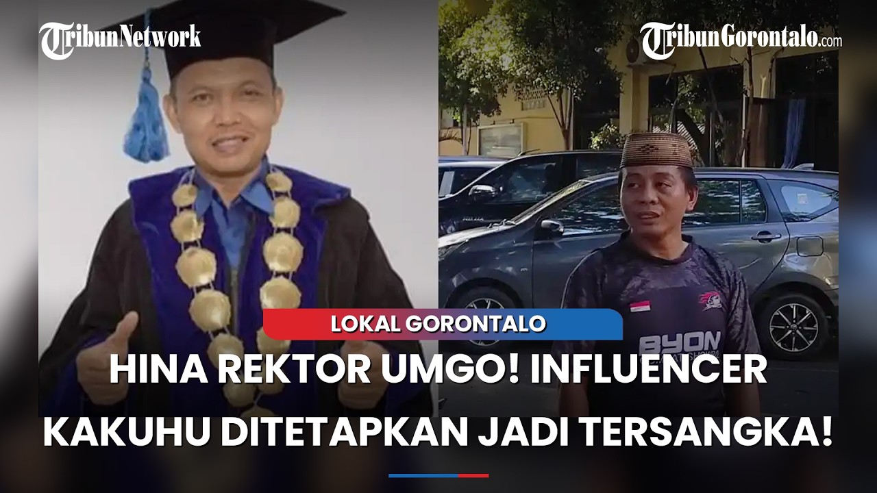 Kakuhu jadi Tersangka Usai Menghina Rektor Universitas Muhamadiyah Gorontalo di Medsos