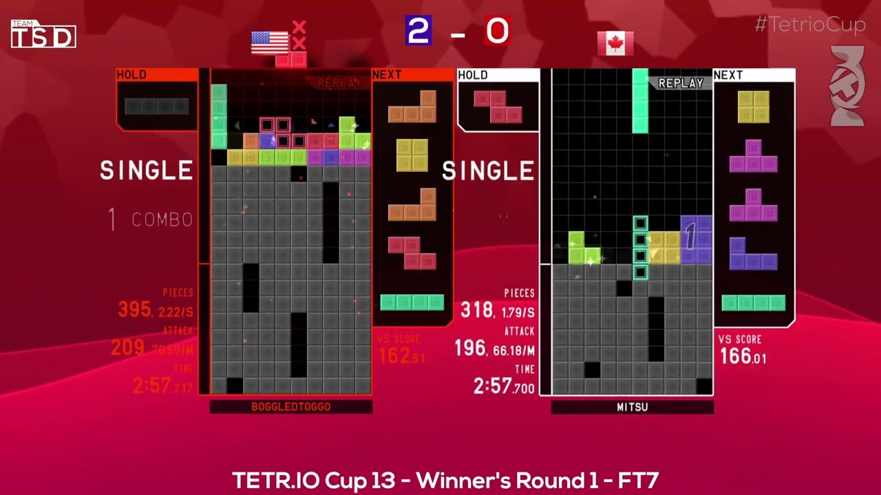 TETR.IO Cup 13 - BoggledToggo Vs. Mitsu - Winners Round 1