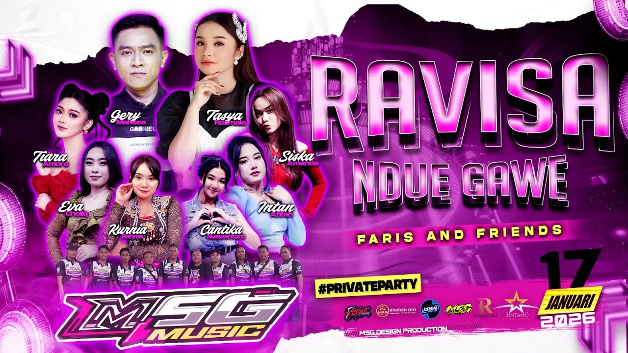 #LIVE MSG MUSIC FT FARIS & FRIENDS - RAVISA NDUWE GAWE - BOLOH - 17 JANUARI 2026 - DEHAN PRO AUDIO
