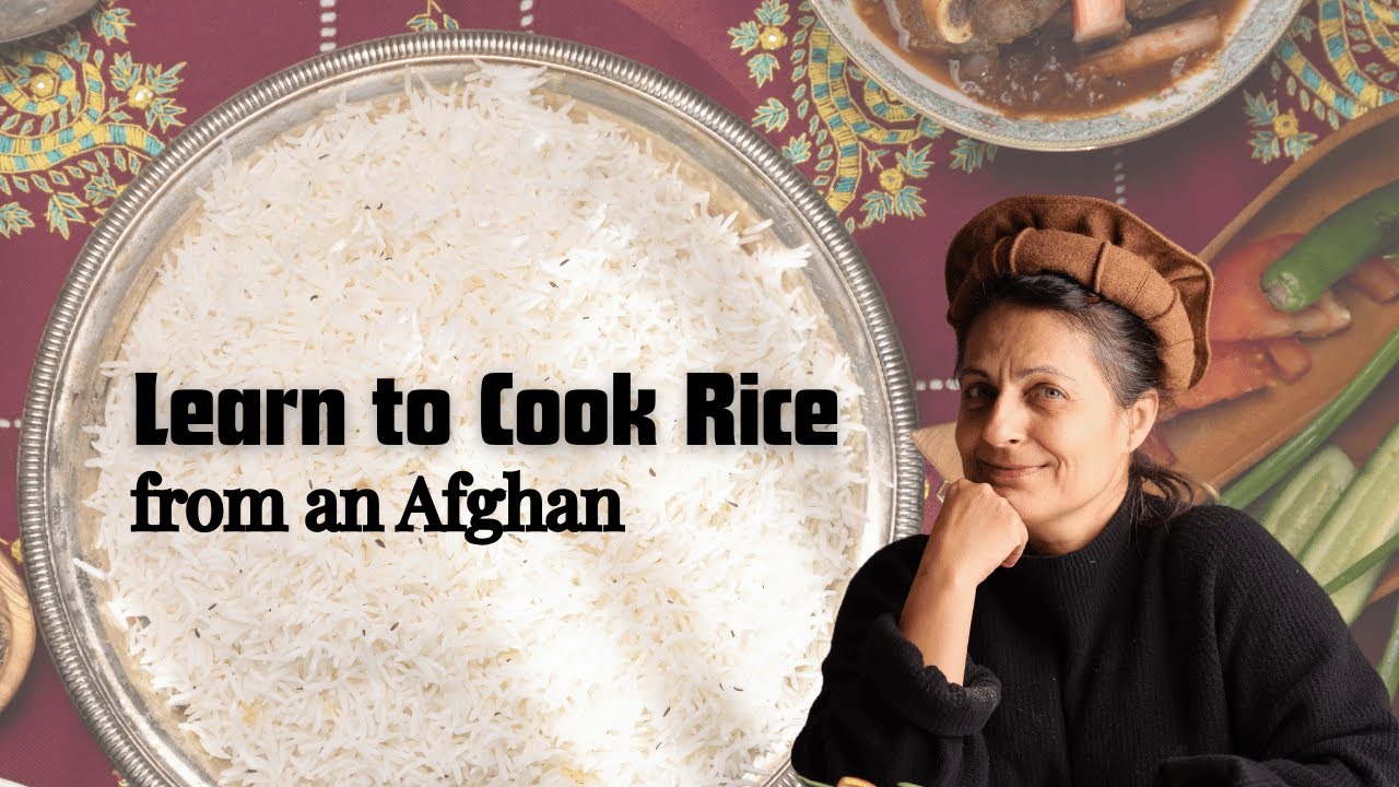 How to Cook Rice - Afghan Challow - Delicious White Rice Recipe 😋