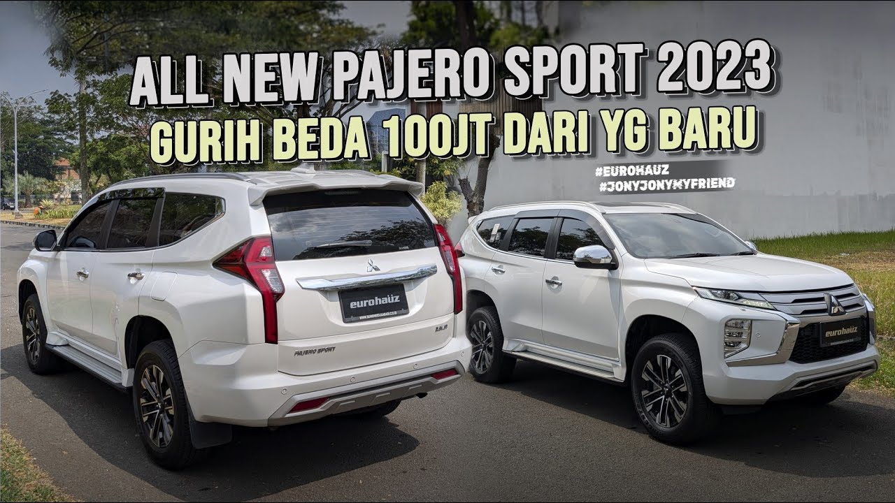MITSUBISHI PAJERO SPORT DAKAR 2023 BEDA 100JT LEBIH SAMA BARU JON