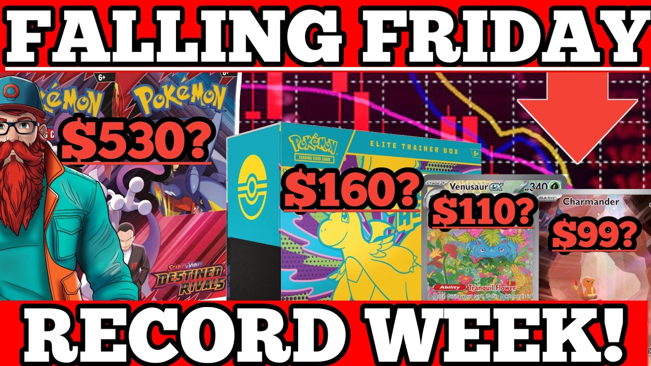 POKEMON FALLING FRIDAY! Weekly Investing, Collecting & News Market Update!