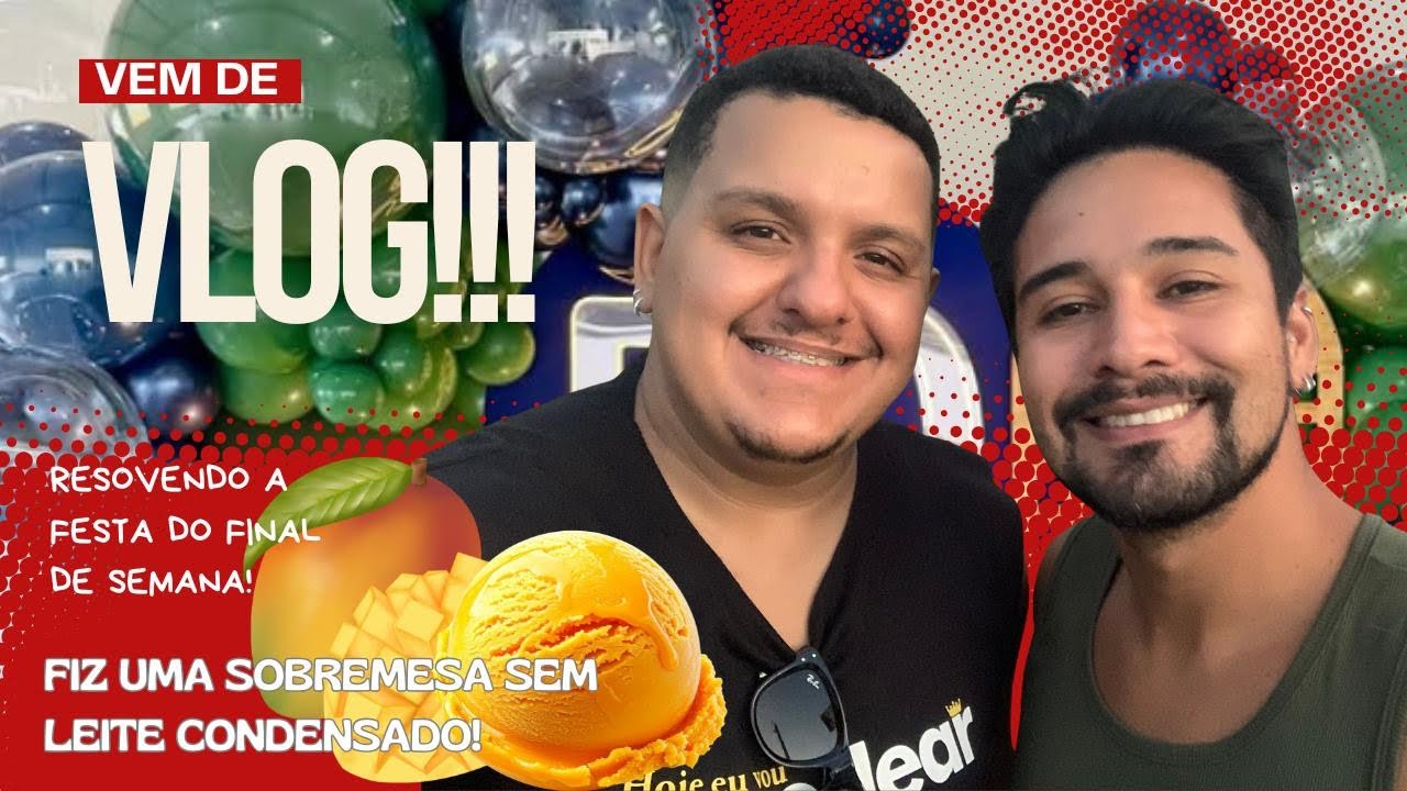 CORRERIA PARA DECOR DO FINAL DE SEMANA! 🥰+ SOBREMESA SEM AÇÚCAR E SEM LEITE CONDENSADO! 😋🥭🍌