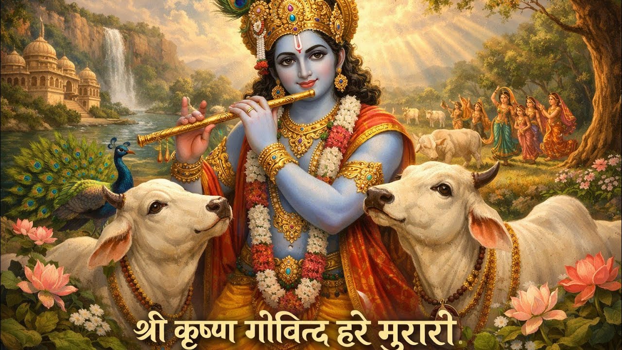 श्री कृष्ण गोविन्द हरे मुरारी 🙏 सबसे मधुर कृष्ण भजन | Krishna Bhajan 2026