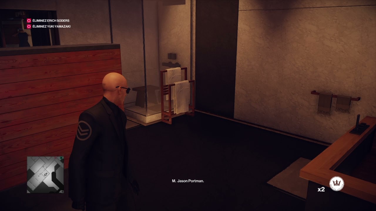 Hitman 3 - Hokkaido - Situs inversus - Pas les cheveux