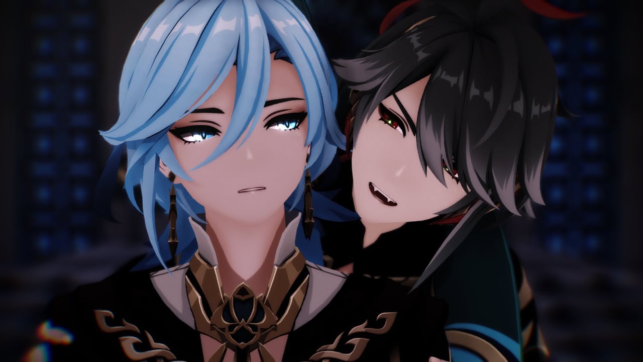 [ MMD原神Genshin Impact x Halloween ] Unravel - Alhaitham/Kaveh