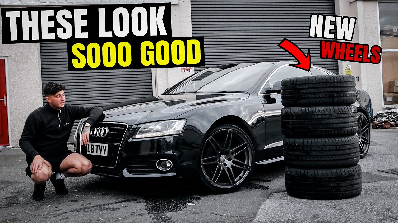 NEW WHEELS FOR THE AUDI A5 **THEY ARE GENUINE**