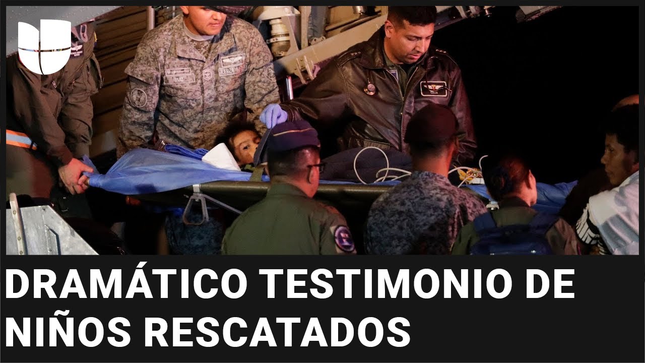Su madre estuvo cuatro días viva: el testimonio de los niños colombianos perdidos en la selva