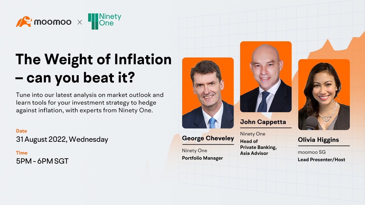 We'll be LIVE at 5pm SGT, 31st August 2022 - guess what we'll talk about? #moomootv  #inflation