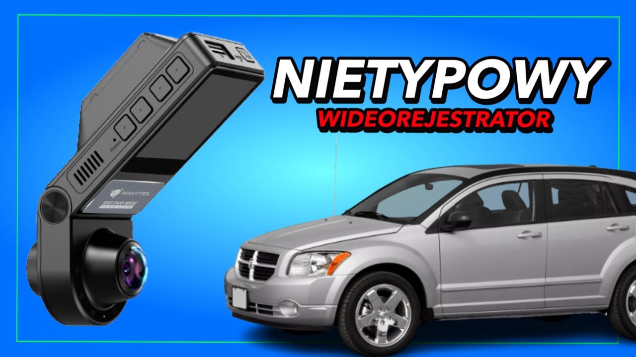 Nietypowy gadżet do auta, dwustronny wideorejestrator bez martwych stref - Navitel RS3 Duo Wide