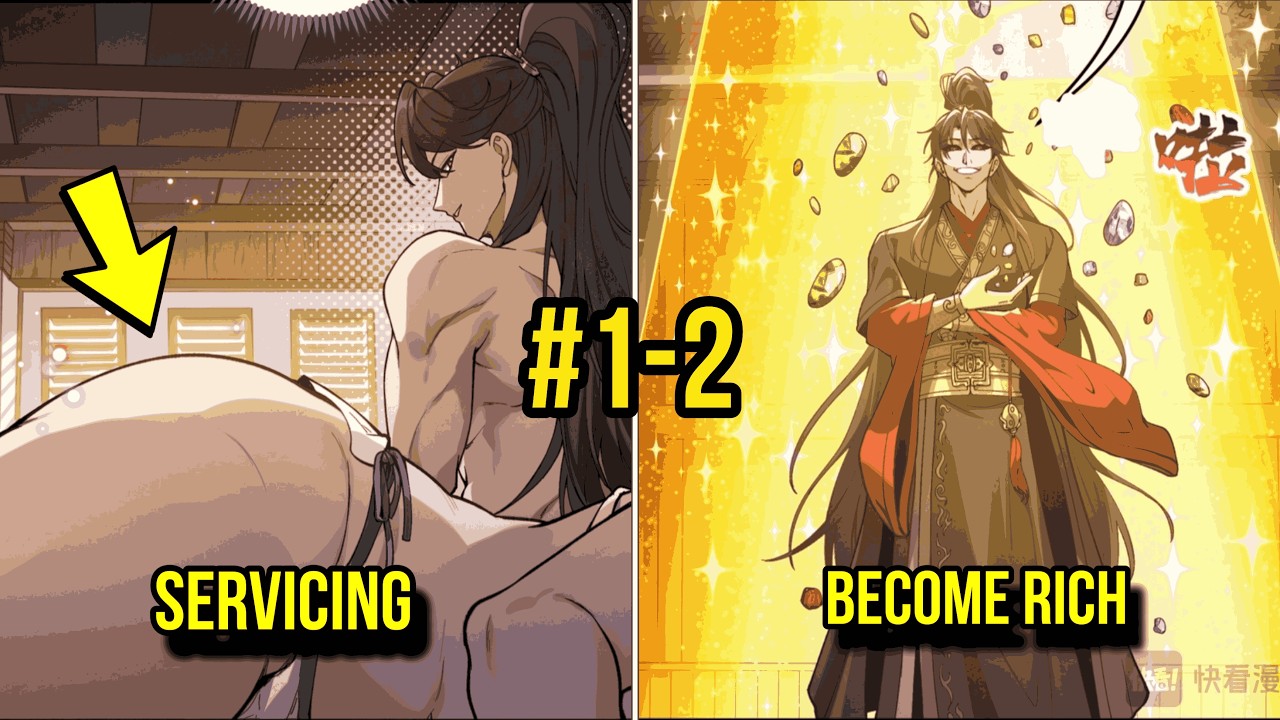 (1-2) He served the demon girls on demand and became rich