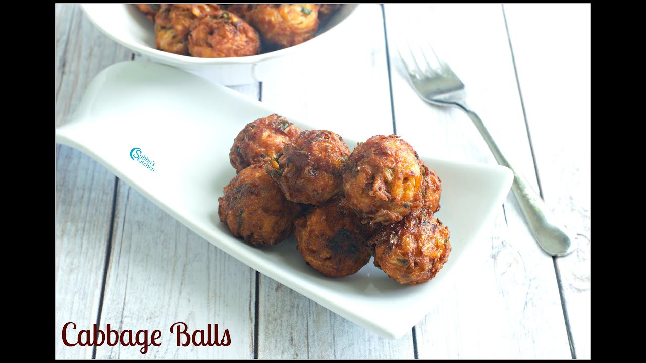 Cabbage Balls Recipe