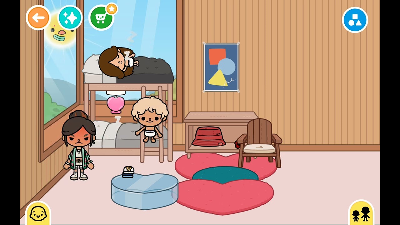[Toca boca] first day of Kindigarden went good!