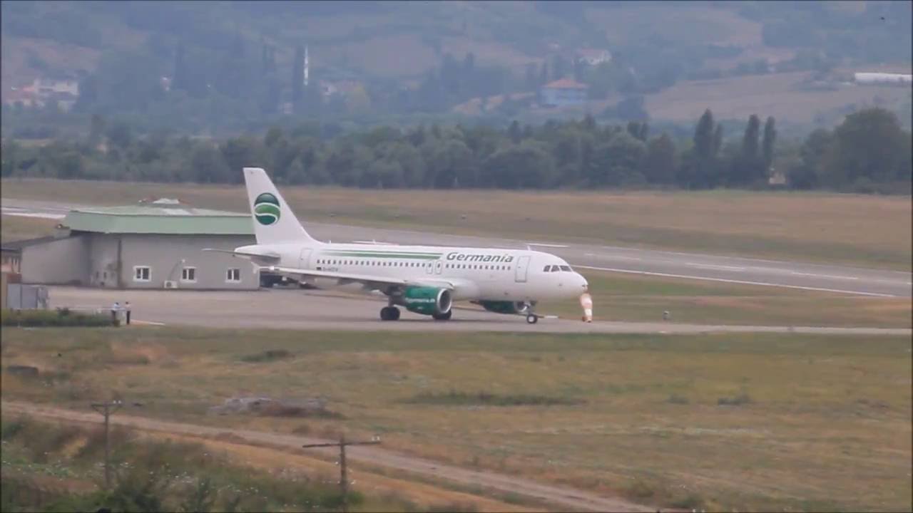 Germania A319 D-ASTA Zonguldak-Çaycuma Airport 18 Kalkış