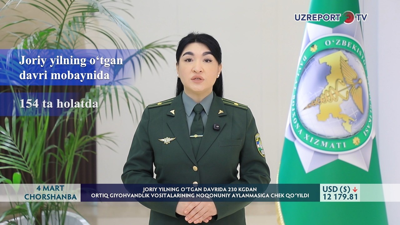 230 kgdan ortiq giyohvandlik vositalarining noqonuniy aylanmasiga chek qo‘yildi