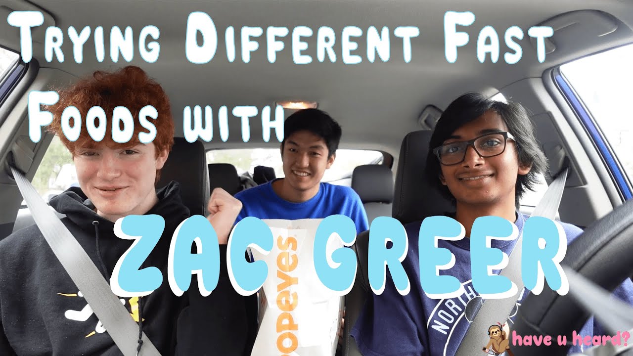 Rating Different Fast Foods with Zac Greer (Interview)