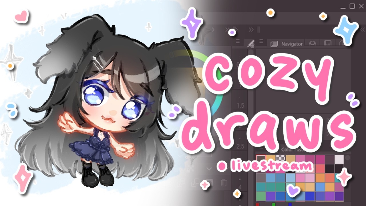 【 ART STREAM 】 yaps & mini chibi janis for larke c: