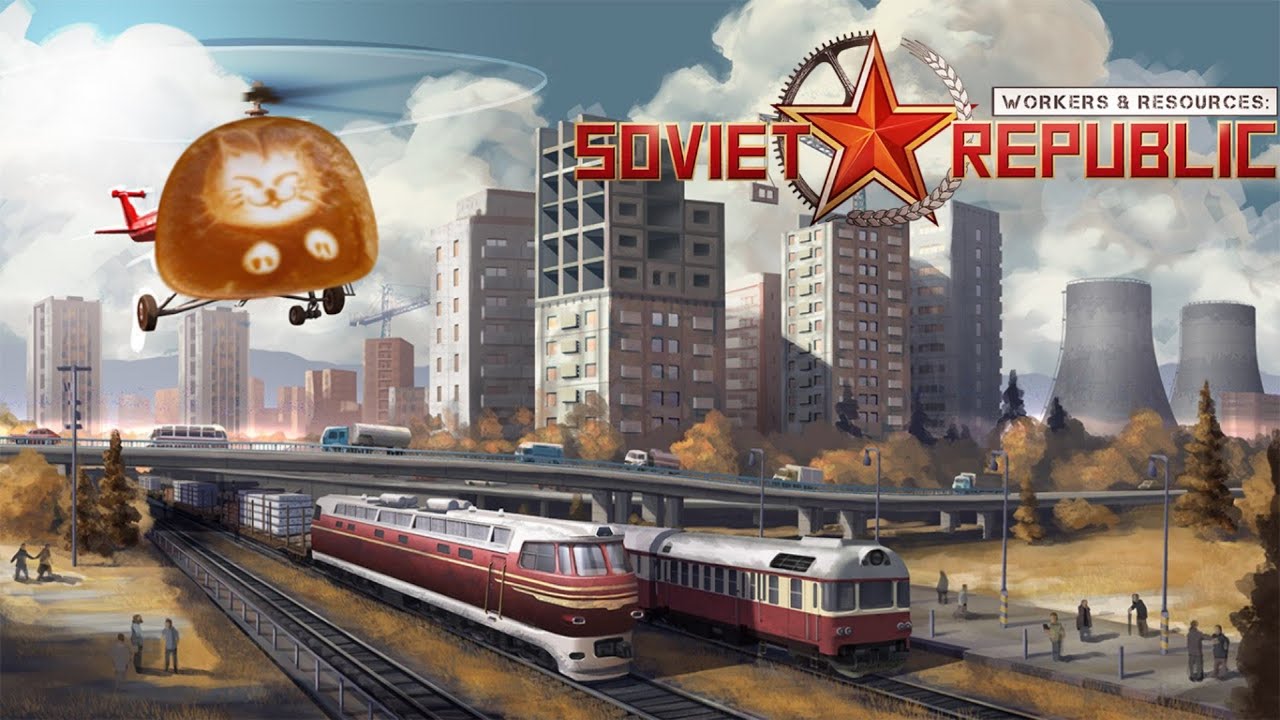 Soviet Republic: Workers & Resources, realistic, делаем сталь, планируем сухой док (s3e37R)