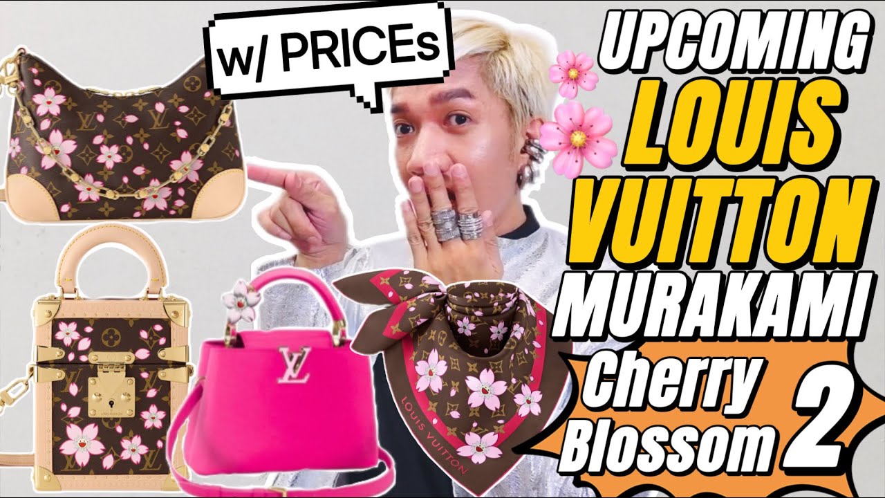 More DROPS on UPCOMING LOUIS VUITTON Bags(w/PRICE) TAKASHI MURAKAMI CHERRY BLOSSOM Launch:MARCH 2025