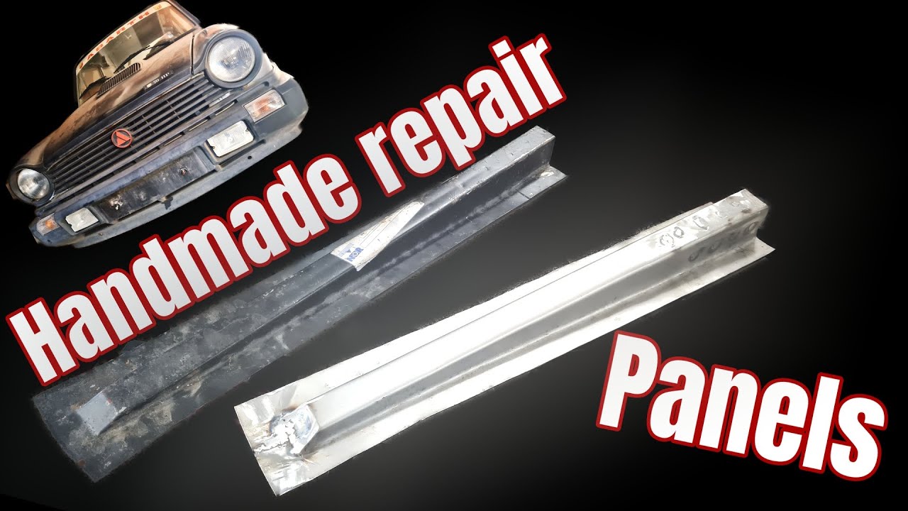Изготовление ремонтных панелей с использованием базовых инструментов для Abarth A112
