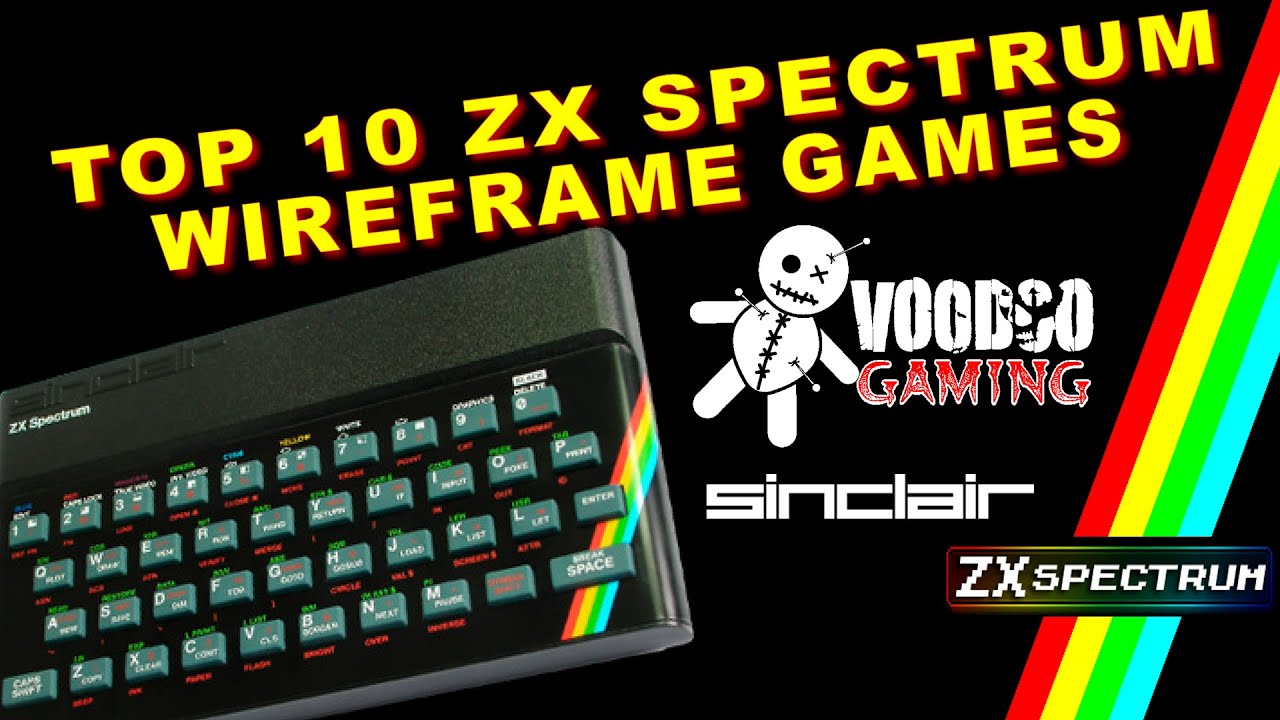 Top 10 ZX Spectrum Wireframe Games