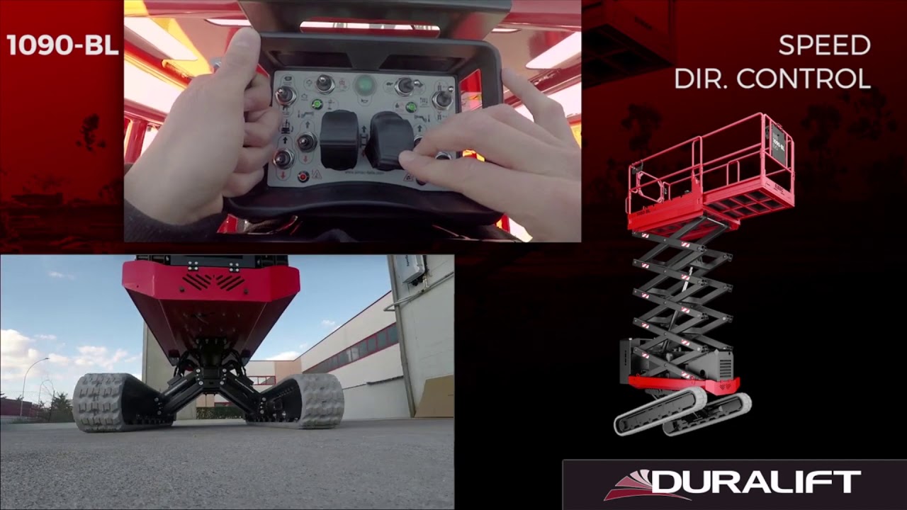 How To Operate The Athena 1090 Scissor Lift - Duralift