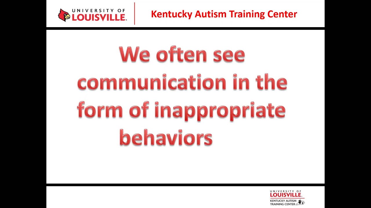 Using Functional Communication Training to Increase Communication Skills in Individ