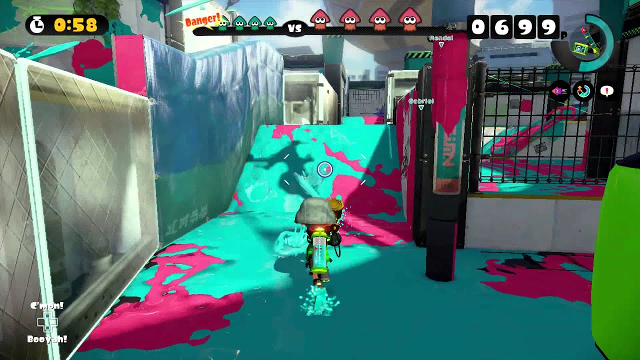 Splatoon Wars: Revenge of the Octolings Cyan vs Pink