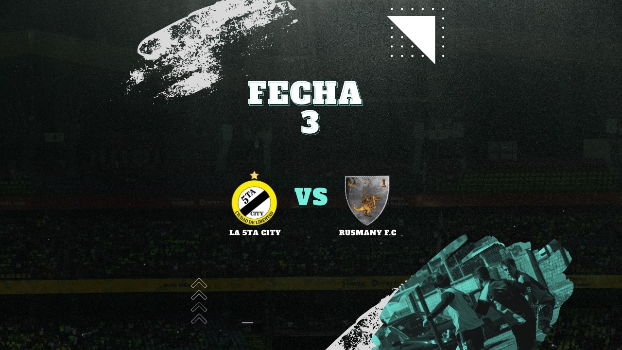 LA 5TA CITY VS RUSMANY F.C | NOVA TORNEOS