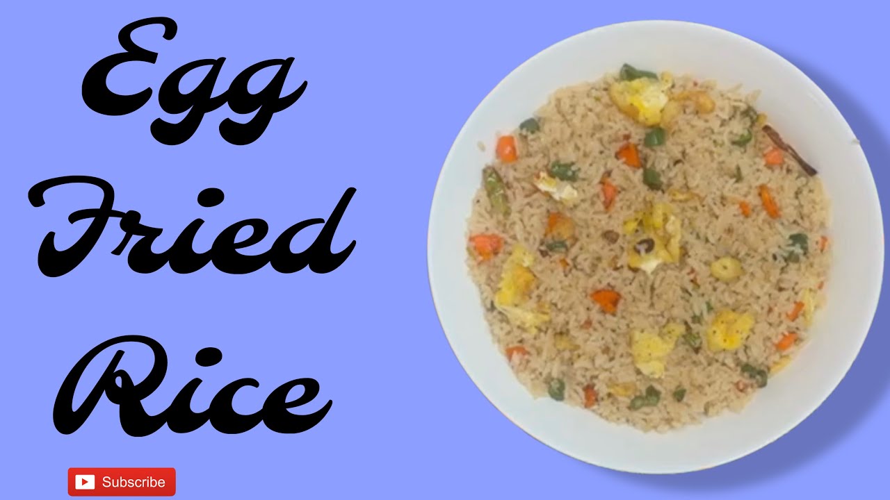 Egg Fried Rice | Easy & Tasty in 10 Minutes | Perfect Egg Fried Rice Recipe | Restaurant Style